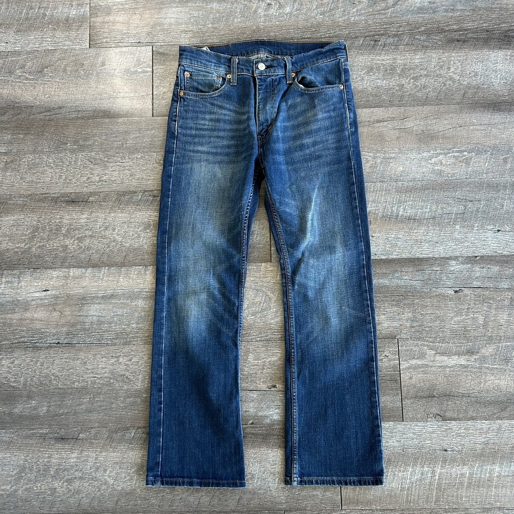 Levis 527 Jeans Mens 32x30 (30x29) Fit Bootcut Low Rise Cowboy Western Faded
